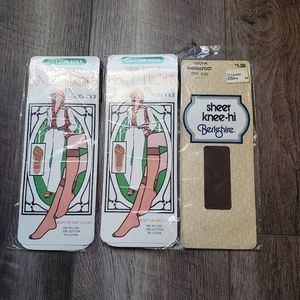Vintage knee high stockings nwt